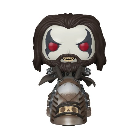 Figura POP Ride DC Comics Supergirl Lobo on the Spacehog