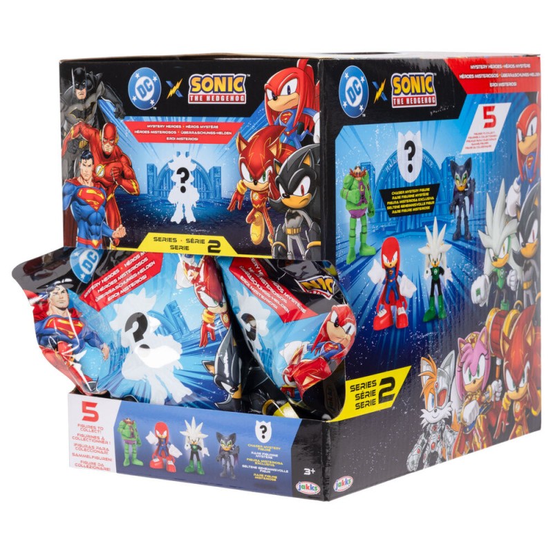 Sobre sorpresa figura Sonic The Hedgehog 4cm surtido