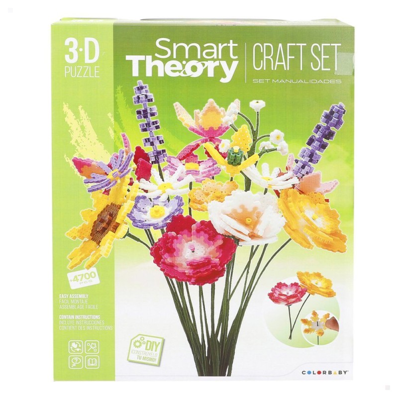 Puzzle 3D Ramo Flores Smart Theory 4700pzs