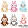 Muñeco llavero peluche Kawaii Bunny Hen Hao 23cm surtido - imagen 1