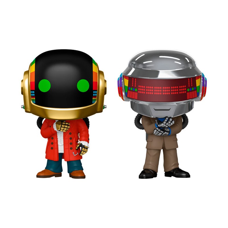 Blister 2 figuras POP Daft Punk Discovery Era