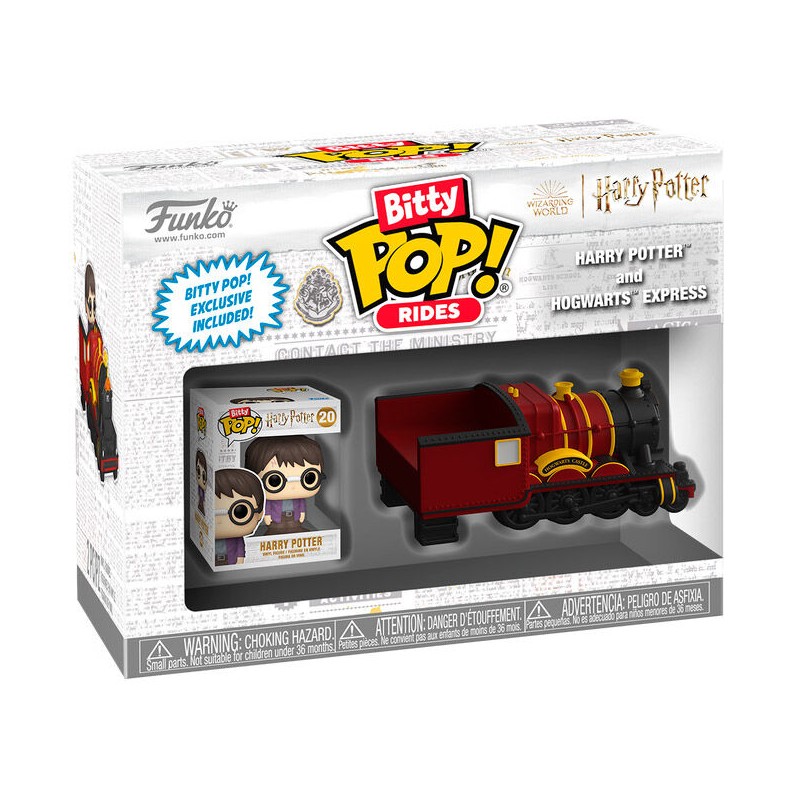 Figura Bitty POP Ride Harry Potter - Harry Potter with Hogwarts Express