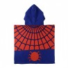 Poncho toalla Spiderman Marvel microfibra - imagen 2