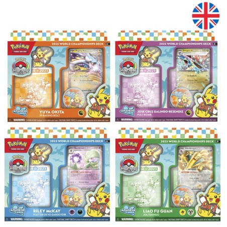 Juego cartas World Championship Decks Q2 Pokemon ingles surtido
