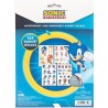 Set pegatinas reutilizables Sonic The Hedgehog