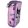 Plumier Purple Kuromi Hello Kitty triple - imagen 1