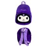 Mochila Peluche Kuromi Hello Kitty 30cm - imagen 1
