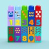 Autobus Numeros Encajables MEGA Bloks 45pzs - imagen 3