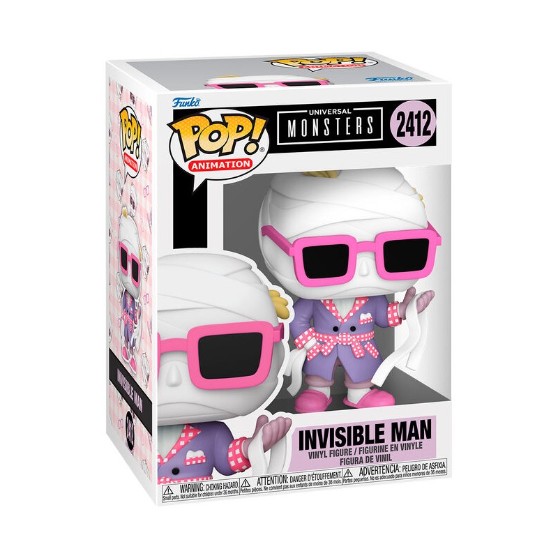 Figura POP Universal Monsters Invisible Man 5 + 1 Chase