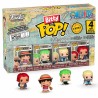 Blister 4 figuras Bitty POP One Piece Luffy - imagen 1