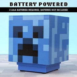 Lampara sonido 3D Charged Creeper Minecraft