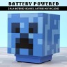 Lampara sonido 3D Charged Creeper Minecraft - imagen 1