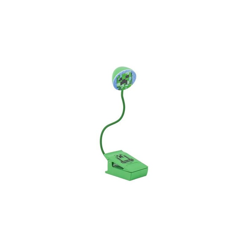Lampara lectura Creeper Minecraft