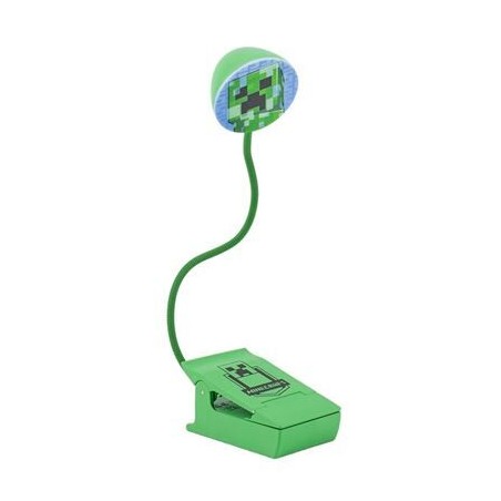 Lampara lectura Creeper Minecraft