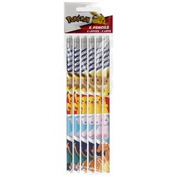 Set 6 Lapices Pokemon