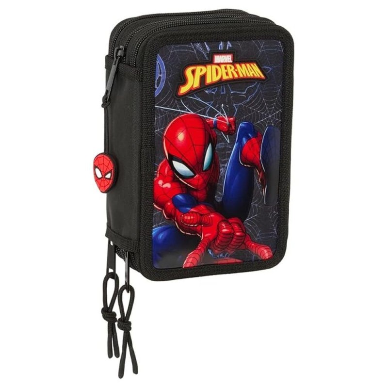 Plumier Attack Spiderman Marvel triple 37pzs