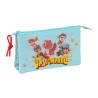 Portatodo Dino Rescue Patrulla Canina Paw Patrol triple - imagen 1