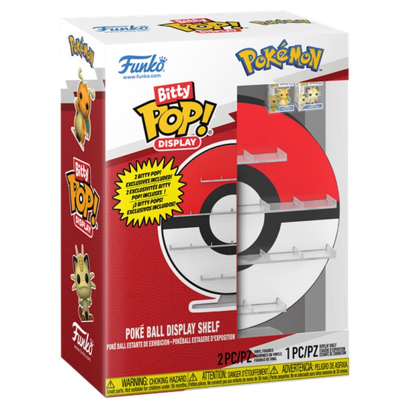 Display Bitty POP Pokemon Poke Ball