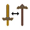 Espada Pico Transformable Minecraft - imagen 2