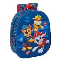 Mochila 3D Patrulla Canina Paw Patrol 33cm