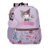 Mochila Retropop Kuromi Hello Kitty 33cm adaptable - imagen 1