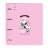 Carpeta A4 anillas Snoopy con recambio - imagen 1