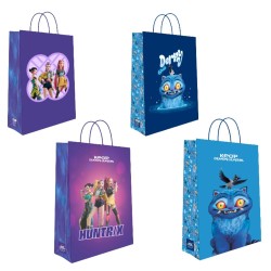 Bolsa papel L KPop Demon Hunters surtido