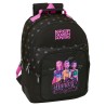 Mochila Negra Kpop Demon Hunters doble - imagen 1