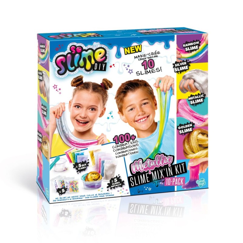 Set 10 botes mezclables Slime Diy