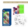 Set papeleria coloreable F.C. Barcelona - imagen 1