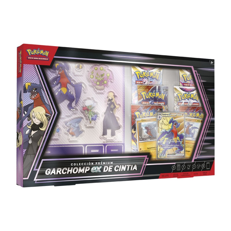Blister cartas Garchomp ex Cynthia Pokemon Latino