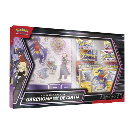 Blister cartas Garchomp ex Cynthia Pokemon Latino