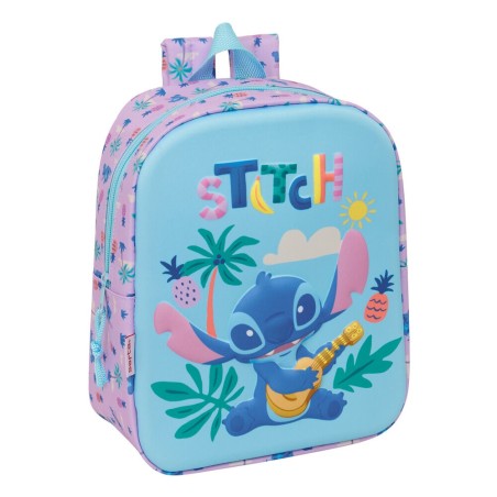 Mochila 3D Stitch Disney 27cm