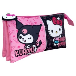 Portatodo Kuromi & Hello Kitty triple