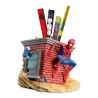 Portalapices + lapiceros Spiderman Marvel - imagen 1