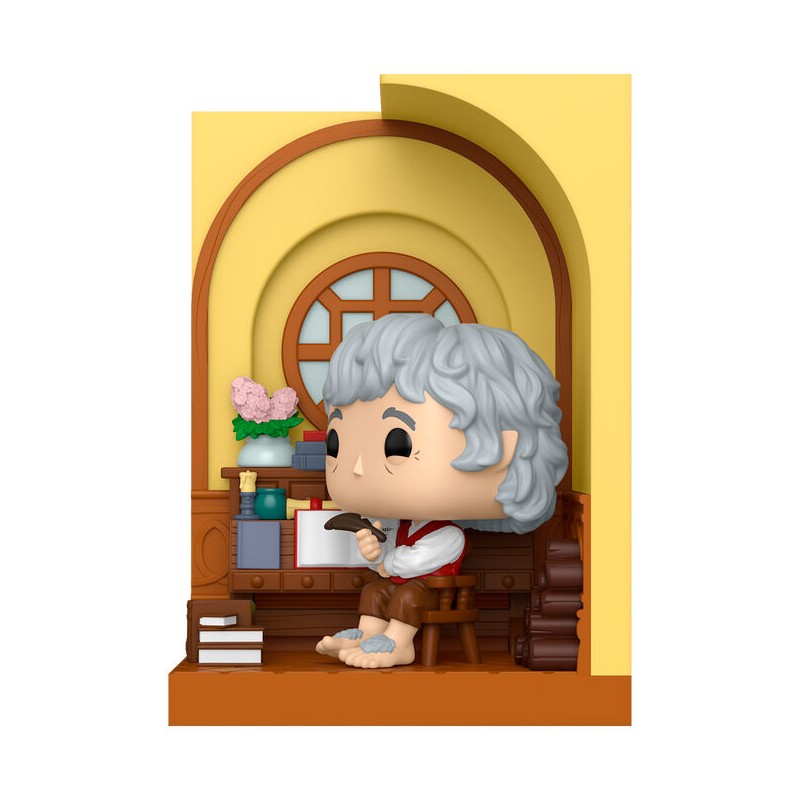 Figura POP Nooks El Señor de los Anillos Bilbo Baggins in Bag-End