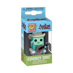 Llavero Pocket POP Adventure Time Cowboy BMO with guitar
