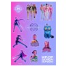 Set Pegatinas Stationery Kpop Demon Hunters surtido - imagen 2