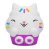 Luz silicona recargable SquishyGlo Cakey Cat La casa de muñecas de Gabby - imagen 2