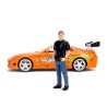 Blister figura Brian + Coche Toyota Supra Fast & Furious - imagen 3
