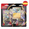 Blister 3 sobres cartas Expansion Megaevolucion Oscuridad Absoluta Pokemon español - imagen 2
