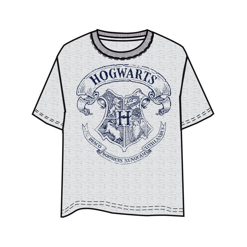 Camiseta Hogwarts Harry Potter adulto