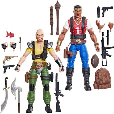 Set figuras David Red Dog Taputapu & Varujan Taurus Ayvazyan G.I. Joe Classified Series 15cm