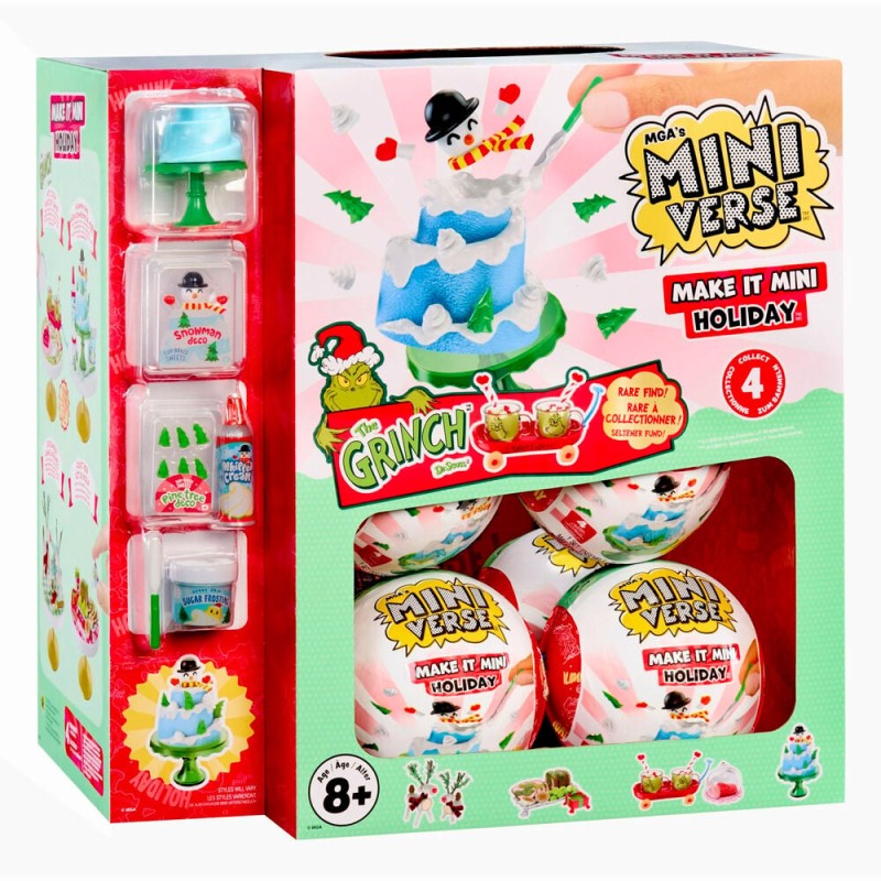 Capsula sorpresa Miniverse Make It Mini Holiday WB Licensed Movie surtido