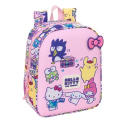 Mochila Hello Kitty & Friends 27cm adaptable