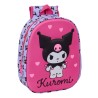 Mochila 3D Kuromi Hello Kitty 33cm - imagen 1