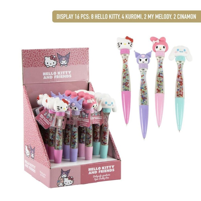 Boligrafo giratorio Hello Kitty surtido