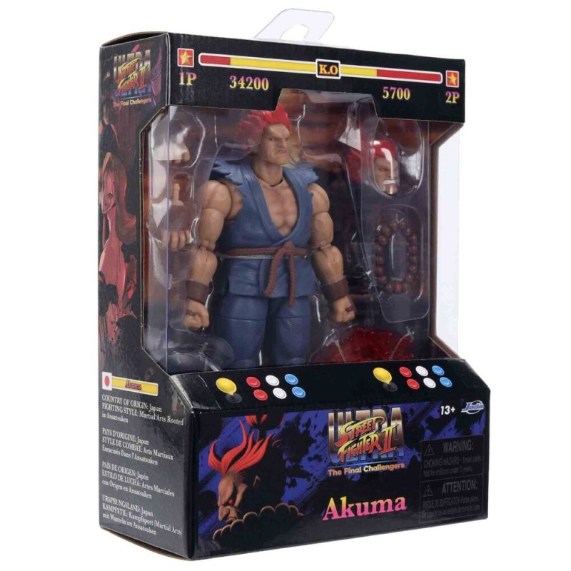 Figura Akuma Street Fighter II 17cm