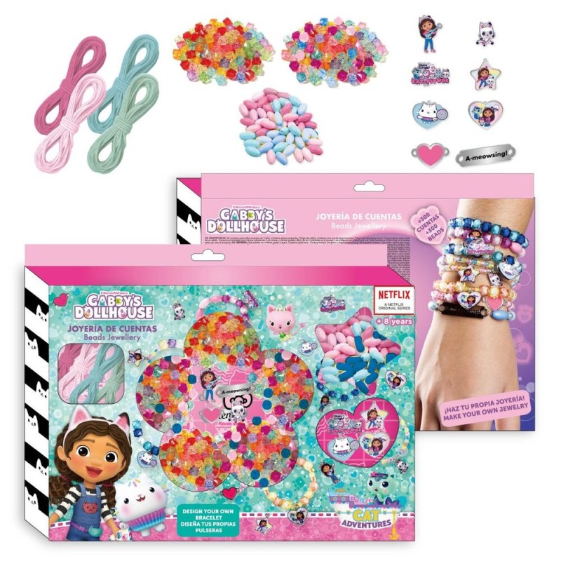 Set diseña tus propias pulseras La Casa de Muñecas de Gabby