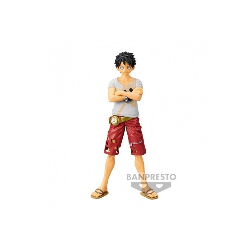 Figura Luffy The Grandline Men One Piece Film Red vol.6 16cm